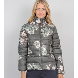 Rino & Pelle sage green floral jacket